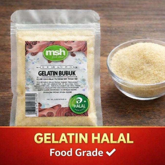 Especas- Gelatin Bubuk , Gelatin Sapi Bubuk , Gelatin Bubuk Halal , Gelatin Bubuk Asli