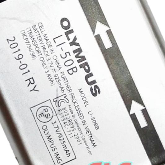 Ready - Battery For Olympus Batre Li-50B Stylus Mju 1010 1020 1030Sw Baterai Sh-21 25Mr Sp-800Uz 810