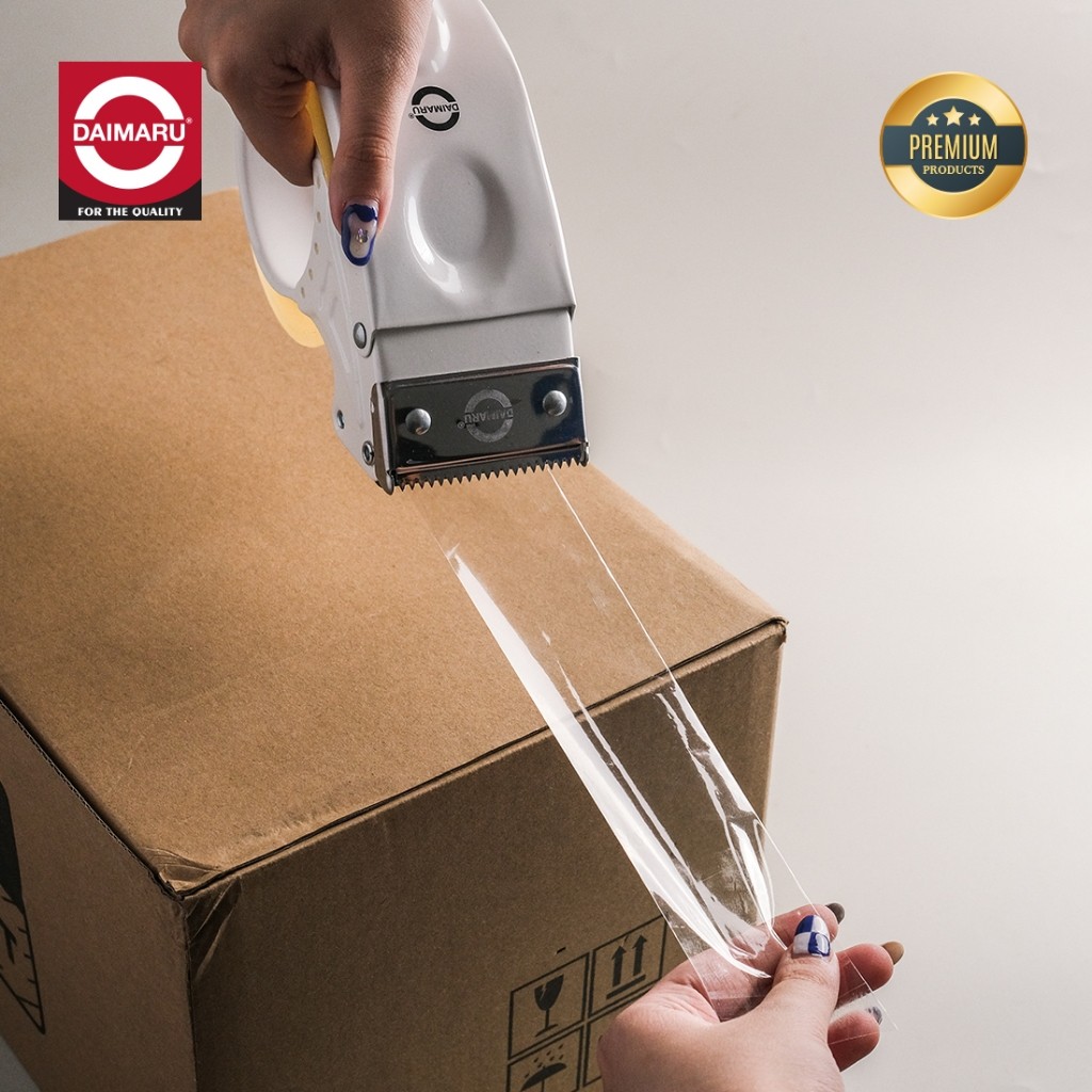 Tape Dispenser Besi / Pemotong Lakban / Tape Cutter Besi Daimaru