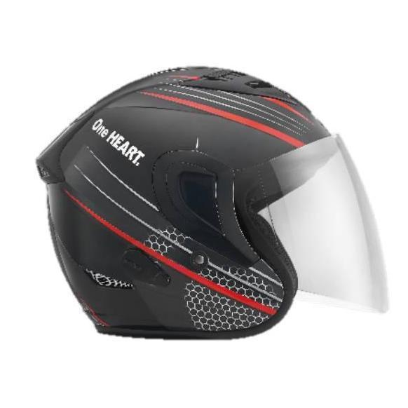 Sedia Helm Honeycomb Black Red (M) | Original 100%