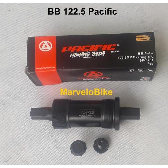 BB Bearing Bottom Bracket Sepeda Lipat MTB Balap 122.5 Pacific Kotak