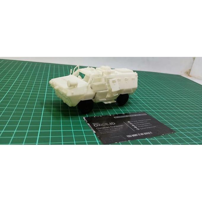 Ready Miniatur kendaraan lapis baja Barracuda Brimob