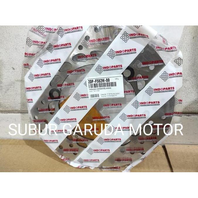 PIRINGAN CAKRAM INDOPARTS BELAKANG NMAX TIPE 2DP MERK INDOPART ORISINIL DISK BRAKE