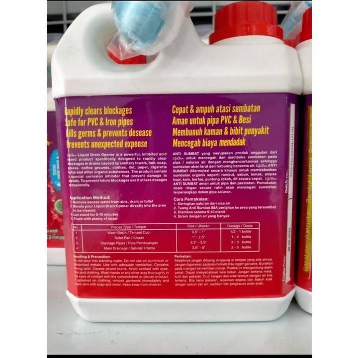 Anti Sumbat 88A - Cairan Pembersih Saluran Toilet - Anti Sumbat 88A