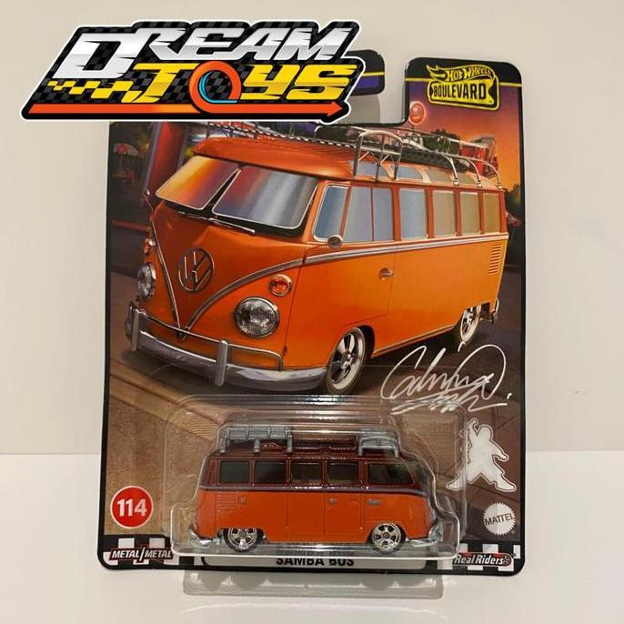 Ready Hotwheels VW Samba Bus Boulevard