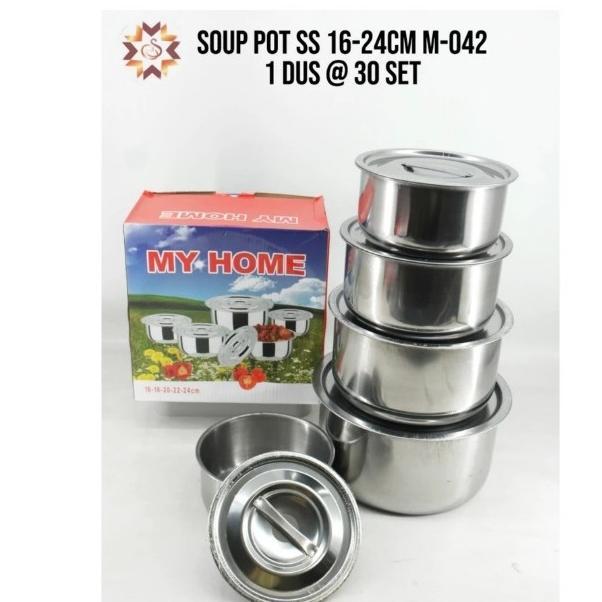 FREE ONGKIR PANCI SET / SUSUN 5 STAINLESS STEEL / PANCI INDIA / PANCI MY HOME SET / PANCI SET / PANC