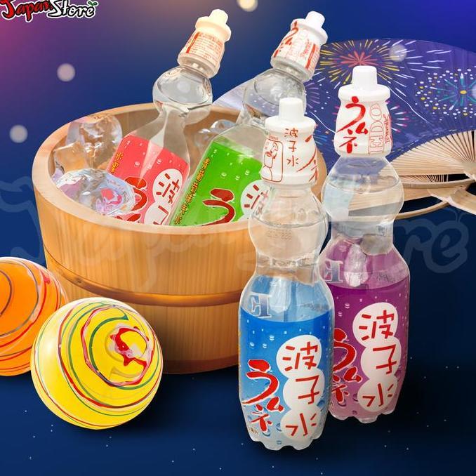 Edo Ramune 250 ml [Minuman Bersoda Khas Jepang]