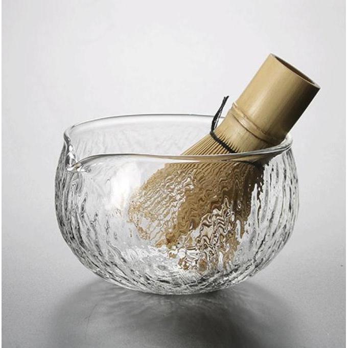 favorit] Glass Matcha Bowl kaca chasen tools mangkok matcha artisan