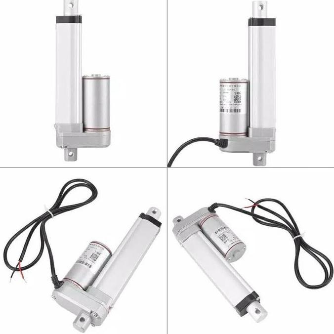 MOTORIZED AKTUATOR MOTOR LINEAR ACTUATOR 12V 100MM 1500N MOTOR DC ORIGINAL DAN TERPERCAYA