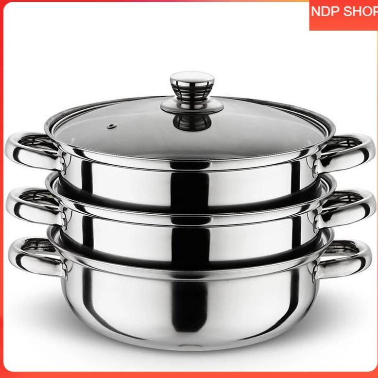 DISKON PANCI STEAMER 3 TINGKAT PANCI 3 SUSUN KUKUSAN 3 SUSUN PENGUKUS ALAT KUKUS WAJAN PENGGORENGAN 