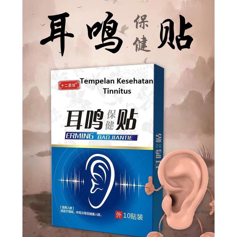READY Tinnitus Tempelan Kesehatan Tinnitus Menyembuhkan Telinga mendengung berbunyi - Terapi Telinga