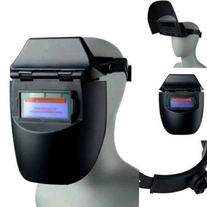 kedok las otomatis gelap topeng las auto darkening helm las