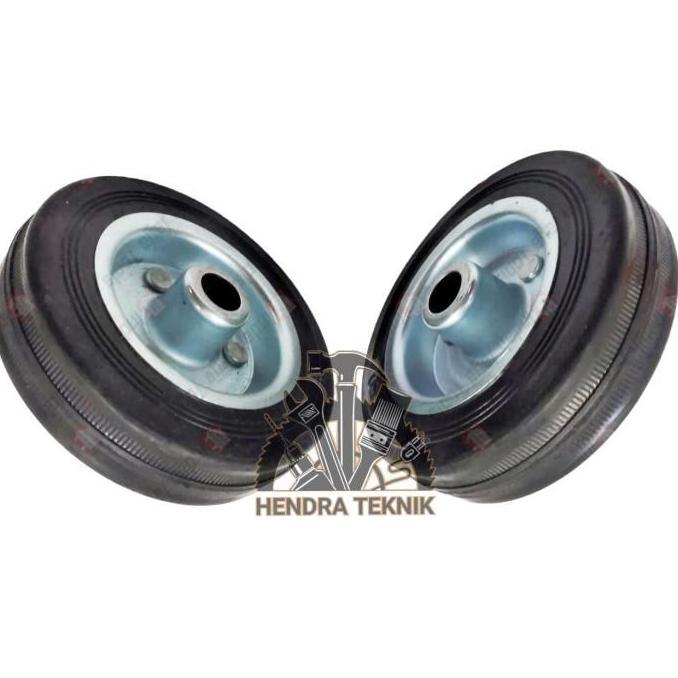 RODA KARET 4" RODA SAJA RODA TROLI 4 INCI RODA TANPA RUMAH 4INCH 100MM