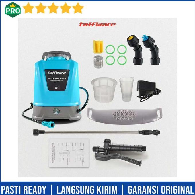 Semprotan Tanaman Elektrik Tangki Gendong Portable Sprayer 10 Liter Air Nozzle