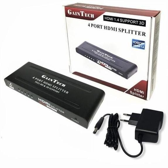 CLEARANCE SALE - Gaintech HDMI Splitter 4Port