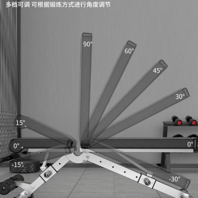 TERMURAH - Adjustable Kursi bench press sit up bench