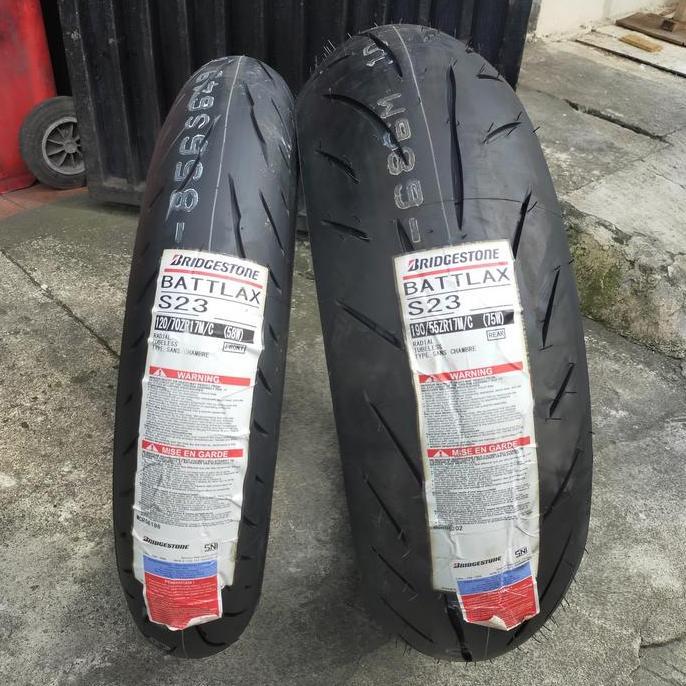 BAN BATTLAX S23 120/70-17 & 190/55-17 BAN MOTOR SPORT
