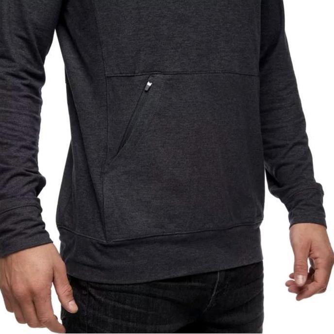 MENS BLACK DIAMOND STONE HOODIE JACKET