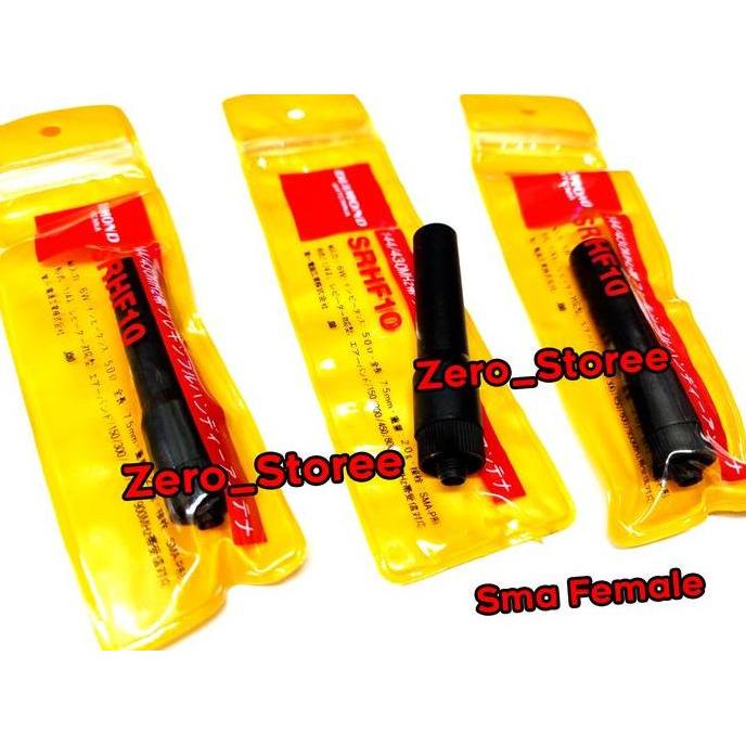 SUPER HEMAT - antena HT PENDEK Diamond SMA Female cewek Weierwei 3288 Baofeng uv5