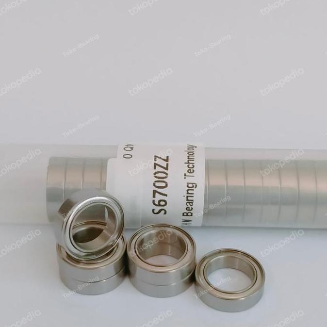 Bearing S 6700 ZZ Stainless isi 1 pcs