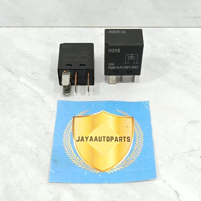 Relay Tyco V23074-A1001-X62 Kaki 4 Warna Hitam 12 Volt Ready