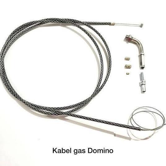 Kabel Gas Motor Variasi Serat 220mm L Gas Domino Thailand Universal