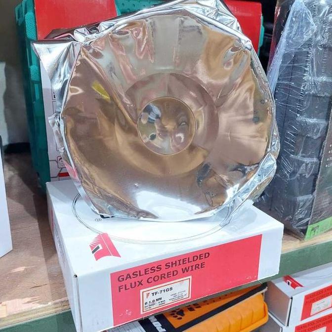 TERMURAH - TECHWELD 5KG KAWAT LAS MIG FLUX CORE GASLESS GOOD QUALITY