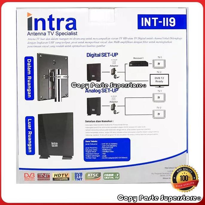 DEAL TERBAIK - Antenna TV Digital Outdoor Indoor | Antena TV Digital