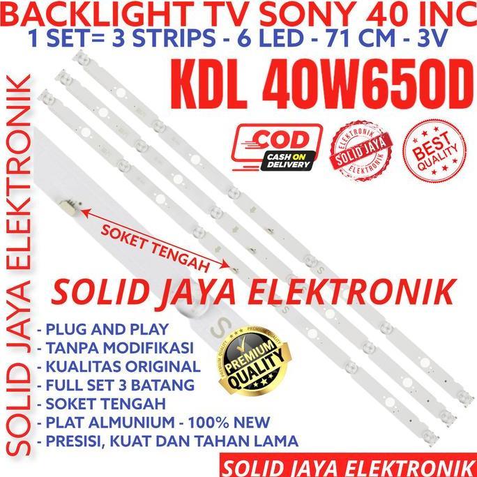PROMO HARI INI - BACKLIGHT LEED TV SONY 40 INC KDL 40W650 40W650D KDL40W650D KDL40W650 KDL-40W650D K