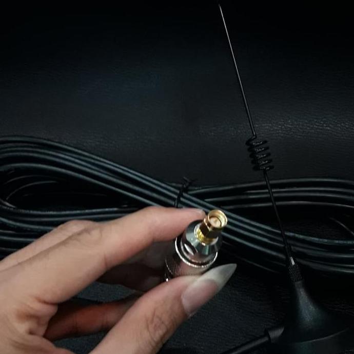 TERMURAH - ANTENA ANTEN ANTENNA OUTDOOR MODEM FWT HUAWEI DLL CONNECTOR SMA MALE