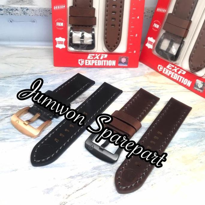 Strap Tali Kulit Jam Tangan Expedition Original Tali Expedition Kulit