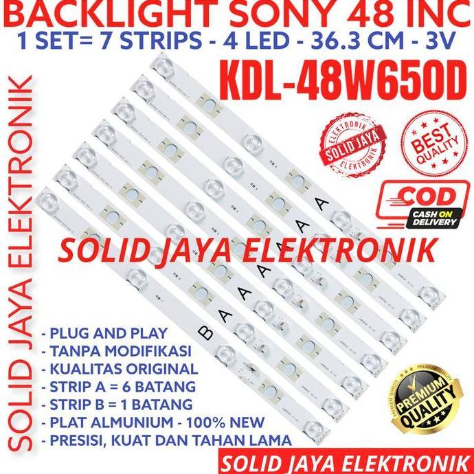 HOT DEAL - BACKLIGHT TV LED SONY 48 INC KDL 48W650 48W650 KDL48W650 KDL48W650D KDL-48W650D 48W 650 6