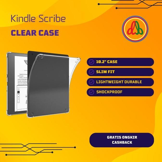 TERMURAH - Clear Case for Amazon Kindle Scribe
