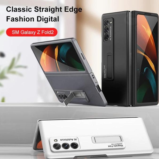 NEW Case Samsung Galaxy Z Fold 2 Hardcase GKK ORI Matte Magnetic Stand