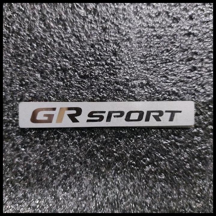 TERLARIS LOGO GR SPORT SPOILER BODYKIT MOBIL TULISAN GR SPORT