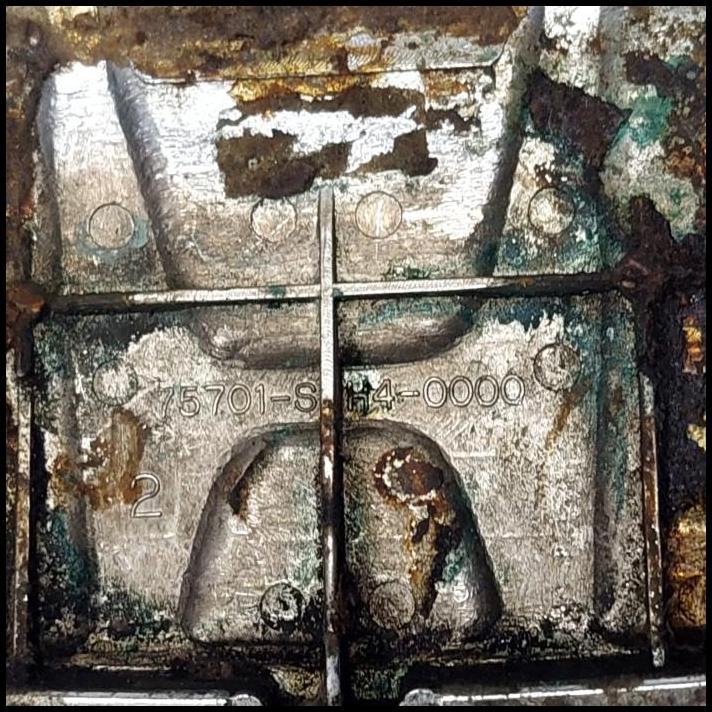 BEST DEAL EMBLEM / LOGO H BAGASI BELAKANG HONDA CIVIC LX - GRAND CIVIC 1988-1991 