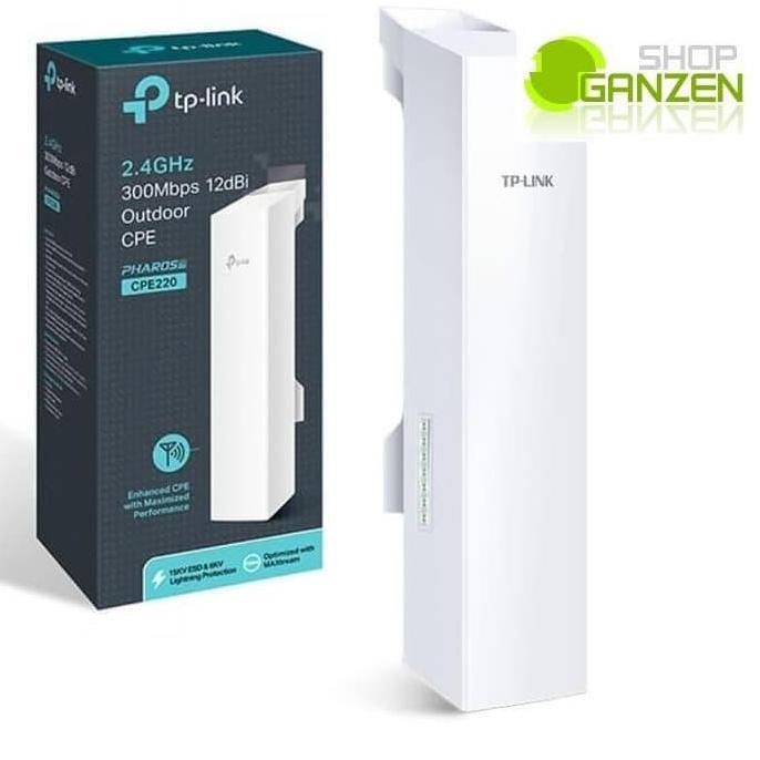 TERBARU - TP-LINK CPE220 300Mbps 12dBi Outdoor