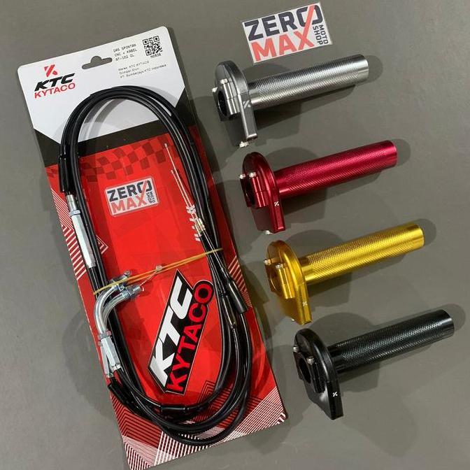 NEW Gas Spontan KTC Kytaco 2 Kabel Gas CNC AT-102 Aerox 155 Old LEXI 125