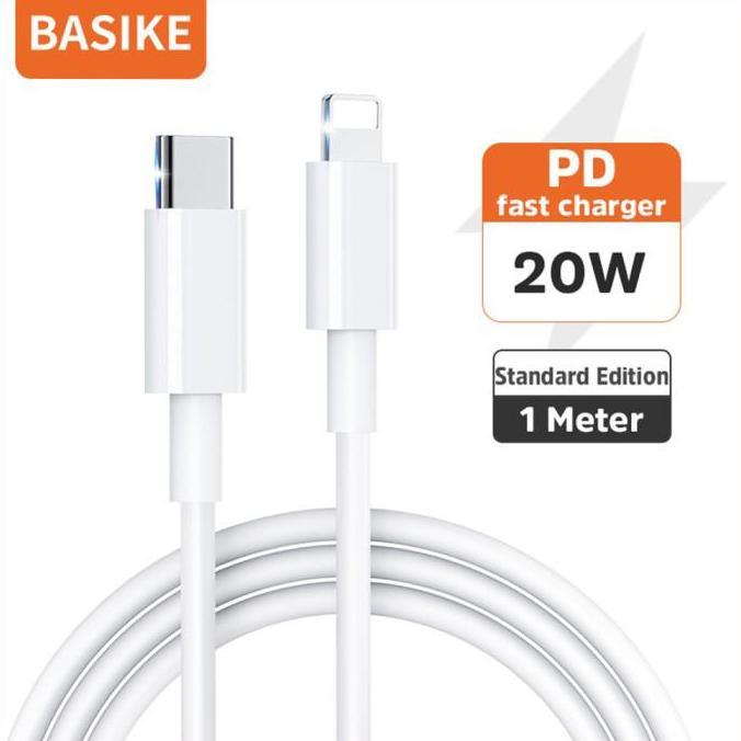 BASIKE Data Cable USB Type C to Lightning iPhone 20watt