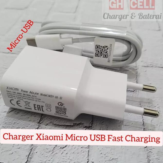 Charger Xiaomi Redmi 9A 9C 9i 9AT Fast Charging Micro USB Original