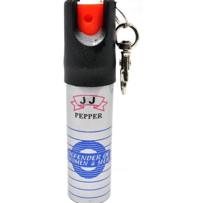 WHESTLI Semprotan Gas Air Mata JJ Guard Pepper Spray Keychain Pelindung Wanita