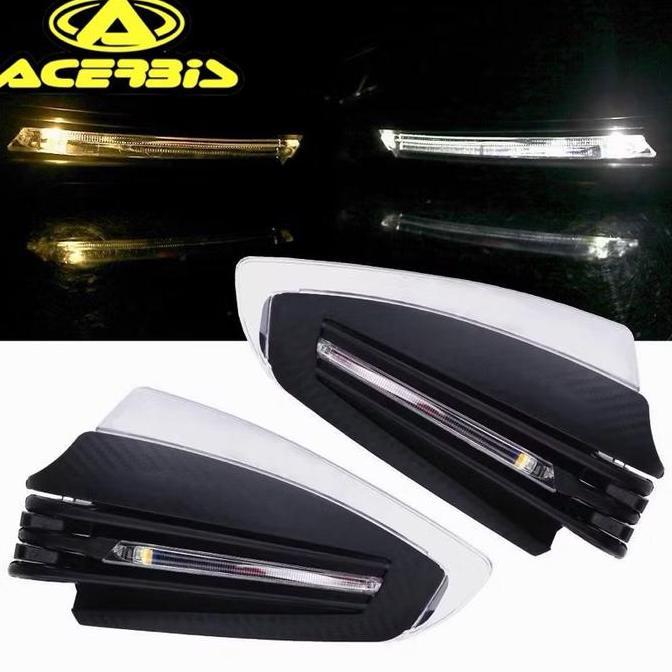 COKRODJOYO Handguard pelindung stang tangan Acerbis carbon plus senja Supermoto Klx Ktm Crf ADV Xmax