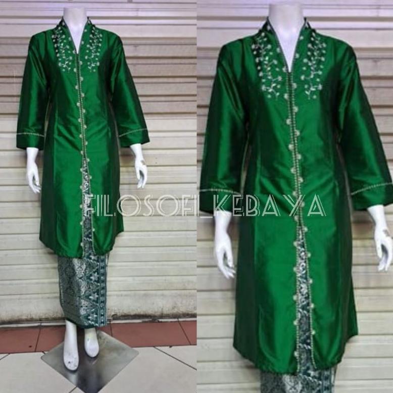 HOT ITEM FK-ATASAN KEBAYA KURUNG TAFFETA MELAYU TERBARU // KEBAYA KURUNG TAFFETA MALAYSIA // KEBAYA 