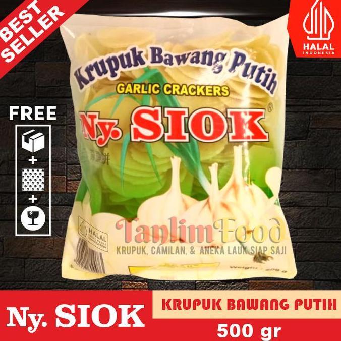 Kerupuk Krupuk Bawang Ny Siok - 500gr