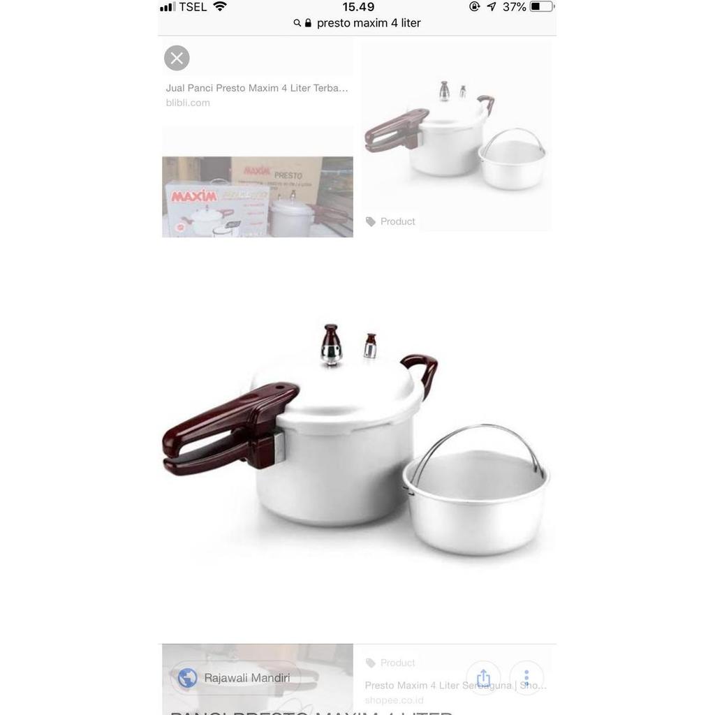 Presto maxim 4 liter