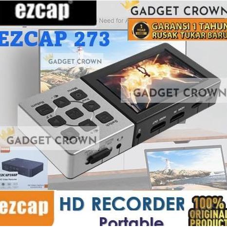 EZCAP 273 HDMI Audio Video Capture Game Recorder For MicroSD EZCAP273