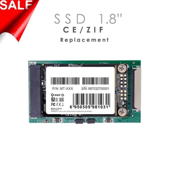 NEW SSD ZIF Soket Jepit Macbook Air 2008 Sony Vaio HP Elitebok SSD 1.8
