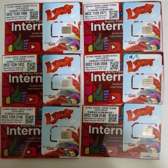kartu perdana telkomsel loop kartu loop sakti'combo