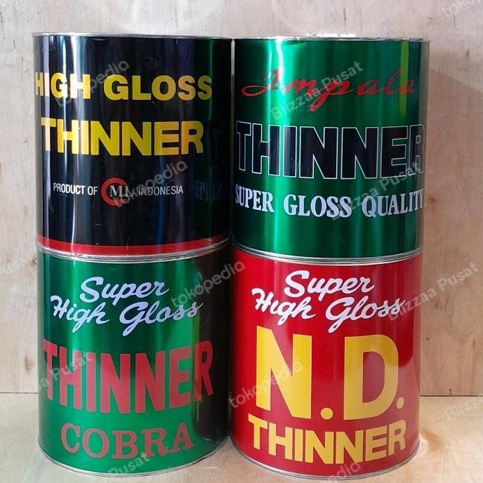 DEAL TERBAIK - Thinner ND 5ltr Cobra Merah Tiner Cobra Hijau Thiner Cobra Hitam Thinner Impala 5 lit