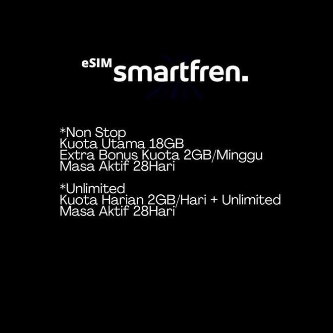 Kartu Perdana eSIM Indosat XL Smartfren